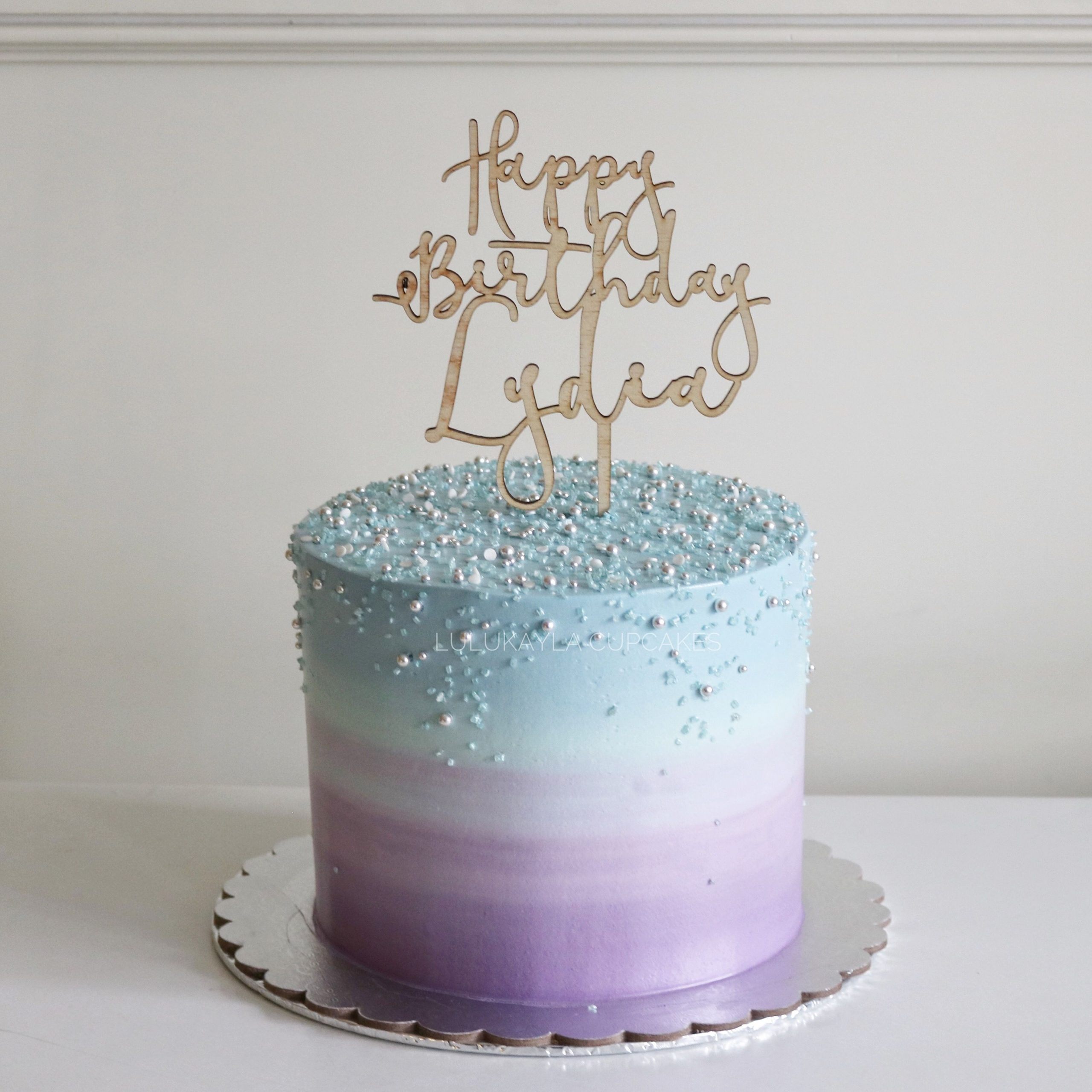 Ombre Cake